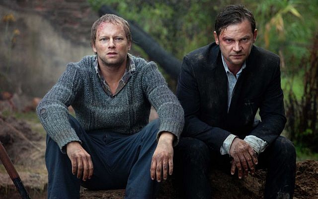 Brothers Franeck and XXX in Polish film 'Aftermath' (photo credit: courtesy)