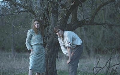 Milda Gecaite and Grisha Pasternak in 'The Pin.' (photo credit: Courtesy of Main Street Films) Milda Gecaite and Grisha Pasternak in 'The Pin.' (photo credit: Courtesy of Main Street Films)