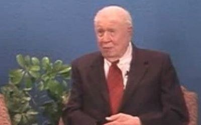 Abraham Nemeth (photo credit: YouTube screenshot)