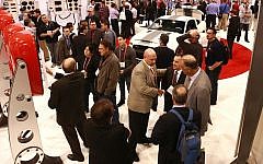 On the floor at CES 2013 (photo credit: Courtesy)