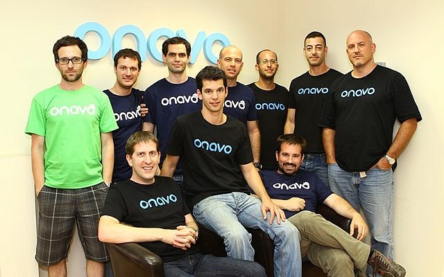 The Onavo team in 2013. (Photo credit: Courtesy)
