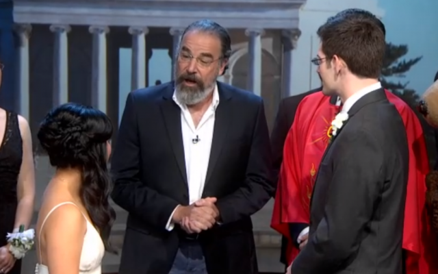 A blessing from Mandy Patinkin (photo credit: Screenshot the Colbert Report) A blessing from Mandy Patinkin (photo credit: Screenshot the Colbert Report)