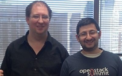 ZeroVM founders Constantine Perespykin and Camuel Gilyadov (photo credit: Courtesy)