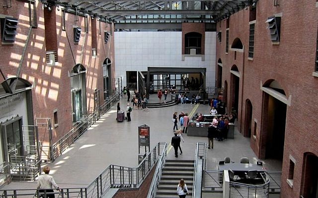 The United States Holocaust Memorial Museum was closed for the first two weeks of October, due to the US government shutdown (photo credit: courtesy)