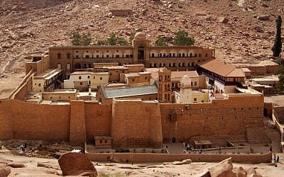 St-Catherine's Monastery in South Sinai. (photo credit: CC-BY-SA, Berthold Werner/Wikimedia) St-Catherine's Monastery in South Sinai. (photo credit: CC-BY-SA, Berthold Werner/Wikimedia)