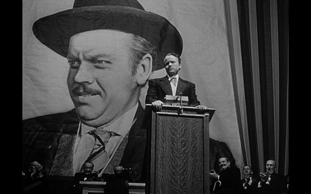 A scene from film critic Stanley Kauffmann favorite, 'Citizen Kane.' (photo credit: courtesy)