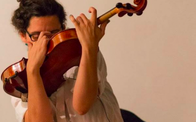 Ayelet Lerman, one of the musicians performing on the Manofim shuttles Thursday night (Courtesy Manofim)