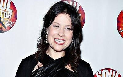 Neshama Carlebach attending the after party for the Broadway opening night of 'Soul Doctor.' (photo credit: Cindy Ord/Getty Images via JTA)