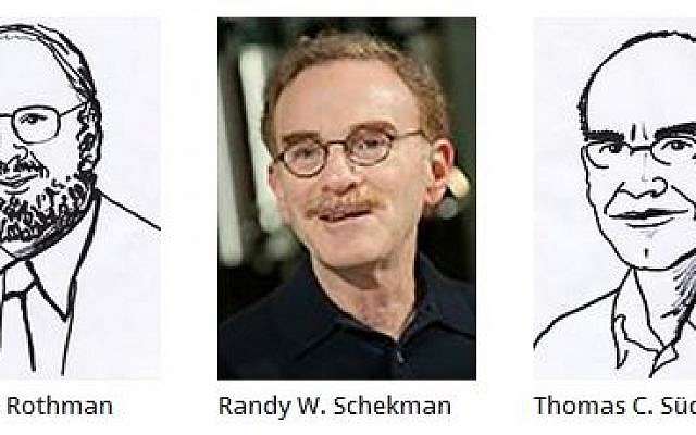 The 2013 Nobel Prize for Medicine winners (photo credit: courtesy http://www.nobelprize.org/)