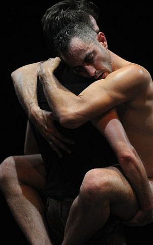 The climax of 'Two Room Apartment' (photo credit: Gadi Dagon)