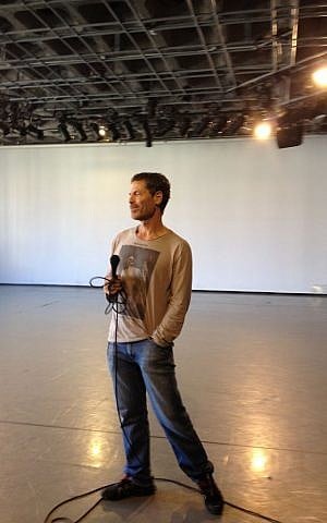 Ohad Naharin, the acclaimed choreographer and director of the Batsheva Dance Company (photo credit: Jessica Steinberg/Times of Israel)