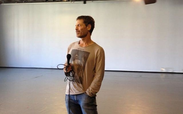 Ohad Naharin, the acclaimed choreographer and director of the Batsheva Dance Company (photo credit: Jessica Steinberg/Times of Israel)