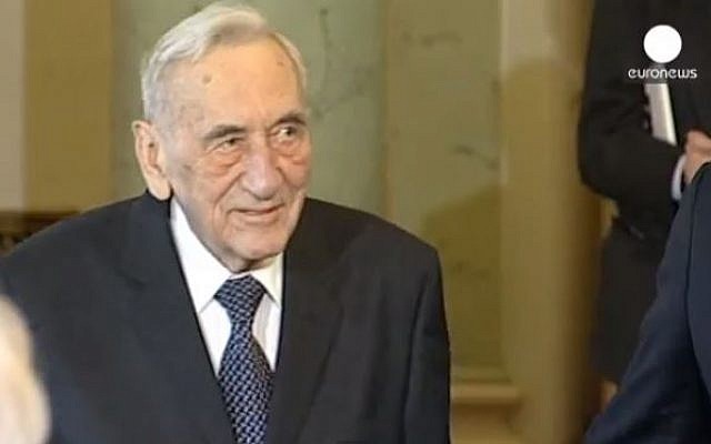 Former Polish Prime Minister Tadeusz Mazowiecki. (screen capture/:Youtube/Euronews) Former Polish Prime Minister Tadeusz Mazowiecki. (screen capture/:Youtube/Euronews)