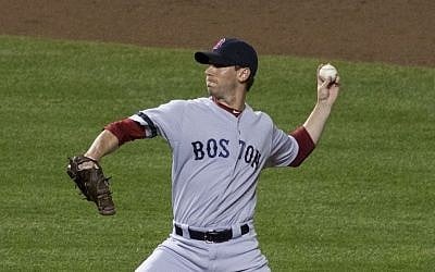 Jewish Red Sox pitcher Craig Breslow (photo credit: JTA)