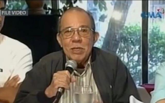 Pastor Eddie Romero (screen capture: YouTube/GMA News)