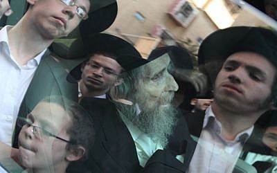 Aharon Leib Shteinman is considered the leader of the non-Hasidic Lithuanian world. (photo credit: Yaakov Naumi/Flash90)