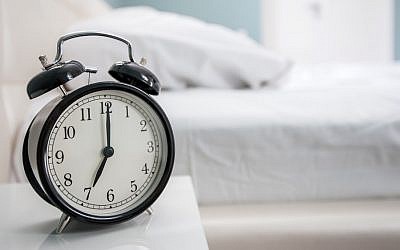 Daylight savings time (clock image via Shutterstock)