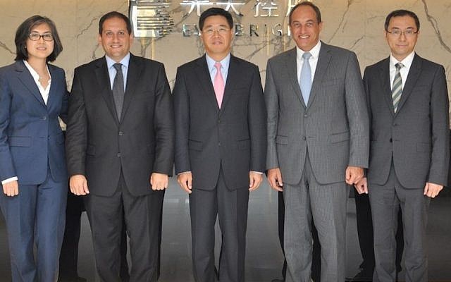Members of the Catalyst-Everbright China team (L. to R.) Fan Shengyan, Alain Dobkin, Chen Shuang, Edouard Cukierman, and John Chan (Photo credit: Courtesy) Members of the Catalyst-Everbright China team (L. to R.) Fan Shengyan, Alain Dobkin, Chen Shuang, Edouard Cukierman, and John Chan (Photo credit: Courtesy)