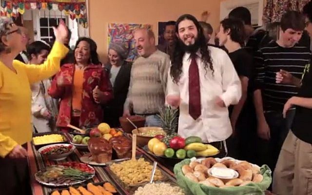Ari Lesser's 'Give Thanks' (photo credit: YouTube screenshot)
