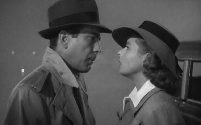 Humphrey Bogart and Ingrid Bergman star in the 1942 classic film 'Casablanca' (Courtesy Warner Bros. Films)