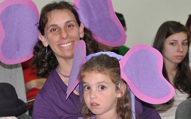 Purim at Kehillat Be'erot in Beersheba. (photo credit: courtesy)