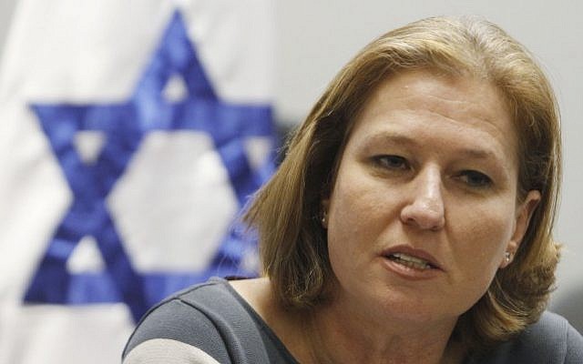 Justice Minister Tzipi Livni (photo credit: Miriam Alster/Flash90/File)