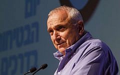 Minister of Public Security Yitzhak Aharonovitch. (Photo credit: Flash90)