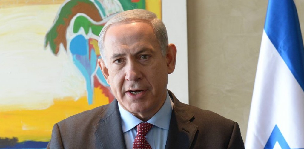 Prime Minister Benjamin Netanyahu makes a statement to the press about Iran at Ben Gurion Airport, Friday, November 8, 2013 (Photo credit: Amos Ben Gershom /GPO/Flash90) Prime Minister Benjamin Netanyahu makes a statement to the press about Iran at Ben Gurion Airport, Friday, November 8, 2013 (Photo credit: Amos Ben Gershom /GPO/Flash90)