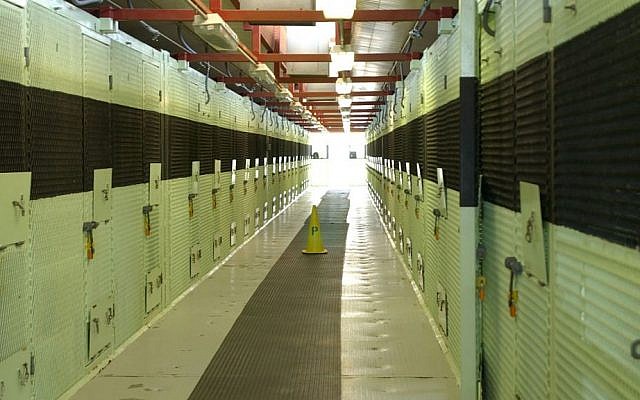 The cell block on a typical ward in Camp Delta, Guantanamo Bay, Cuba (photo credit: US Dept. of Defense/File) The cell block on a typical ward in Camp Delta, Guantanamo Bay, Cuba (photo credit: US Dept. of Defense/File)