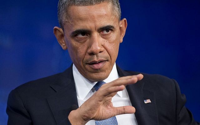 US President Barack Obama (photo credit: AP/Evan Vucci/File)