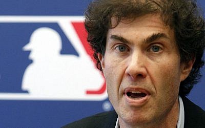 In this April 21, 2011, file photo, Major League Baseball Players Union head Michael Weiner speaking at a news conference in New York. (photo credit: AP Photo/Frank Franklin II, File)