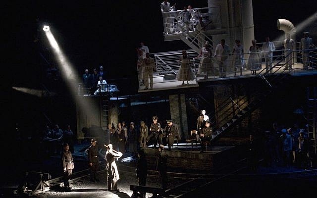 A scene from the production of Weinberg's 'The Passenger,' during the Bregenz Festival in Bregenz, Austria in 2010. (photo credit: AP Photo/Bregenz Festival , Karl Forster) A scene from the production of Weinberg's 'The Passenger,' during the Bregenz Festival in Bregenz, Austria in 2010. (photo credit: AP Photo/Bregenz Festival , Karl Forster)