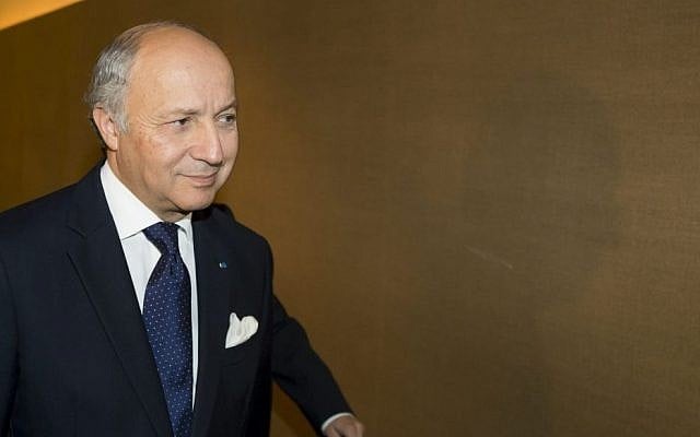 French Foreign Minister Laurent Fabius in 2013. (photo credit: AP/Jean-Christophe Bott,Pool) French Foreign Minister Laurent Fabius in 2013. (photo credit: AP/Jean-Christophe Bott,Pool)