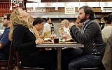 'When Harry Met Sally' gets a real-life take with a comedy improv group at Katz's Deli. (screenshot: YouTube)