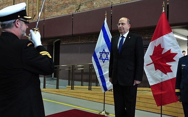Defense Minister Moshe Ya'alon in Ottawa, Canada, on November 21, 2013. (photo credit: Ariel Harmoni/Ministry of Defense) Defense Minister Moshe Ya'alon in Ottawa, Canada, on November 21, 2013. (photo credit: Ariel Harmoni/Ministry of Defense)