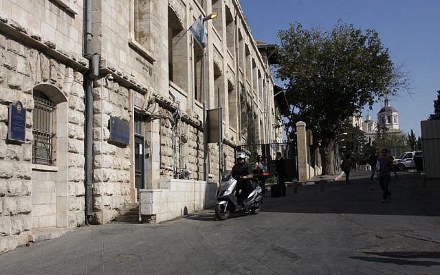 Former British Intelligence headquarters (photo credit: Shmuel Bar-Am)