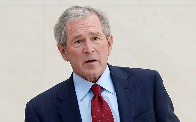 Former US president George W. Bush (Kevork Djansezian/Getty Images/JTA) Former US president George W. Bush (Kevork Djansezian/Getty Images/JTA)
