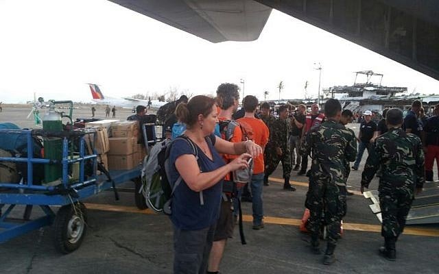 IsraAID members arrive in the Philippines. (Photo credit: IsraAID/Nufar Tagar) IsraAID members arrive in the Philippines. (Photo credit: IsraAID/Nufar Tagar)
