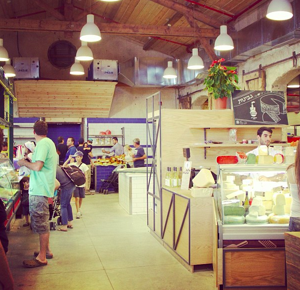 A glance at the Culinary Bazaar organized by chef Nir Zook at Jerusalem's First Station (Courtesy Nir Zook)