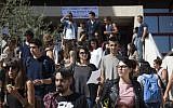 In December 2013, the American Studies Association approved a boycott of Israeli academic institutions, such as the Hebrew University of Jerusalem (pictured). (Yonatan Sindel/Flash90)
