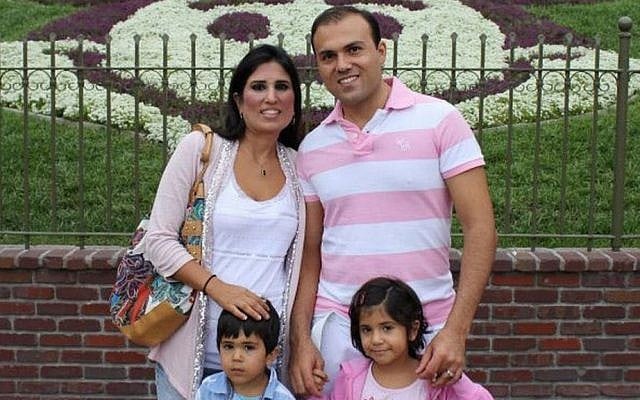 Saeed Abedini with his family before his arrest (photo credit: courtesy American Center for Law and Justice) Saeed Abedini with his family before his arrest (photo credit: courtesy American Center for Law and Justice)