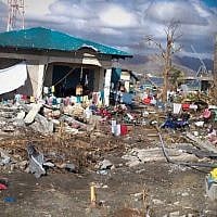Image taken by IsraAID member shows devastation in the Philippines. (Photo credit: IsraAID/Nufar Tagar) Image taken by IsraAID member shows devastation in the Philippines. (Photo credit: IsraAID/Nufar Tagar)