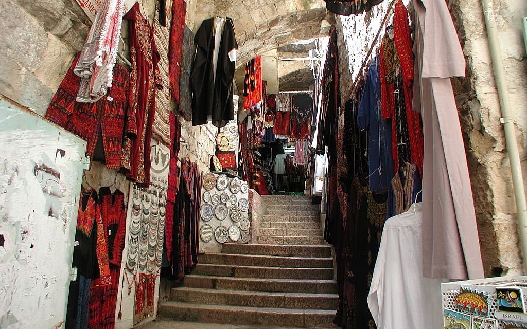 Market in the Old City, leading down from Maronite Convent Road (photo credit: Shmuel Bar-Am) Market in the Old City, leading down from Maronite Convent Road (photo credit: Shmuel Bar-Am)
