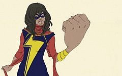 Kamala Khan, the newest superhero in Marvel's fleet, is a Muslim teenager. (Marvel.com/artist Adrian Alphona)