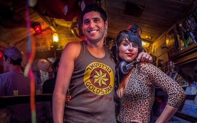 Israeli DJ Roy Siny, left, and Iranian DJ Afagh Irandoost at the first No Beef party in Berlin, Aug. 17, 2013. (photo credit: Boaz Arad/JTA) Israeli DJ Roy Siny, left, and Iranian DJ Afagh Irandoost at the first No Beef party in Berlin, Aug. 17, 2013. (photo credit: Boaz Arad/JTA)