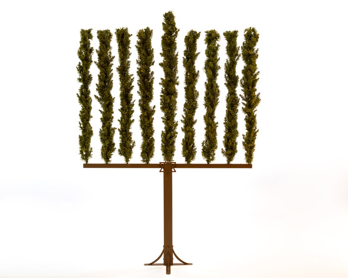 Move over Hanukkah bush, make room for the Menorah Tree. (photo credit: screenshot)