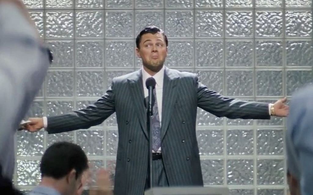 A scene from 'The Wolf of Wall Street,' which writer Jordan Hoffman votes as Not Good For the Jews. (photo credit: Paramount) A scene from 'The Wolf of Wall Street,' which writer Jordan Hoffman votes as Not Good For the Jews. (photo credit: Paramount)