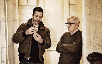 Magician David Blaine drops in on Woody Allen for a malted. (photo credit: courtesy ABC)