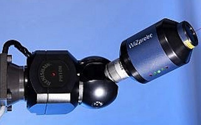 A laser-scanning sensor (Photo credit: Courtesy)