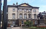 International headquarters of the Royal Bank of Scotland, in Edinburgh (photo credit: Tharnton345/Wikimedia Commons/File)